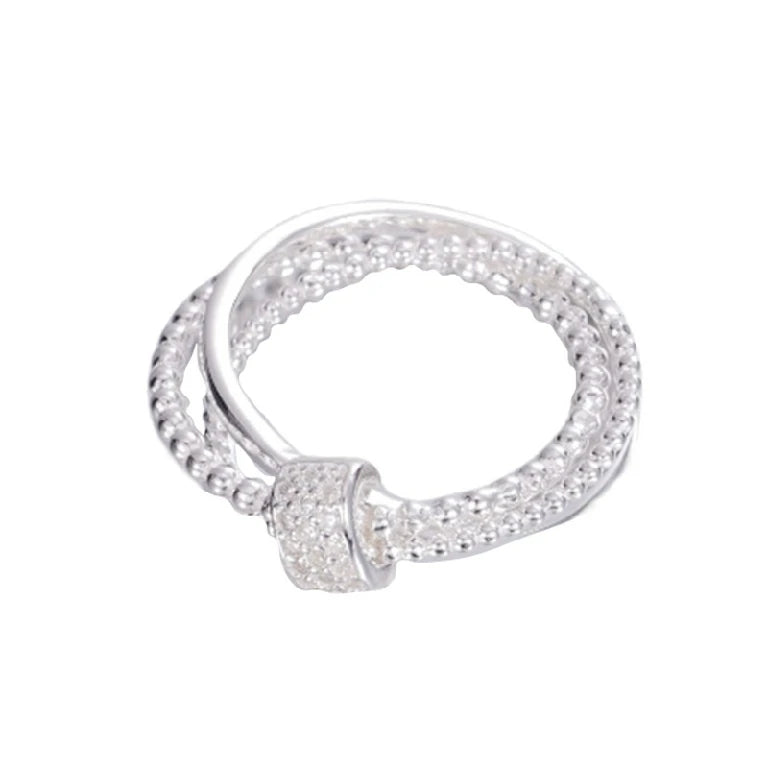 Interlaced Sphere Ring