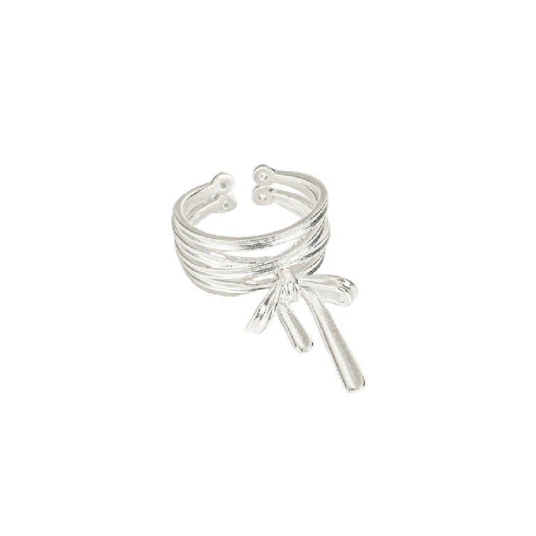 Ballet Ribbon Adjustable Ring