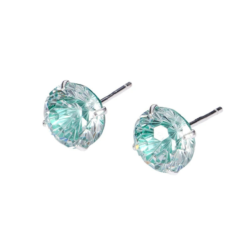 Firework Cut Stud Earrings | Pair
