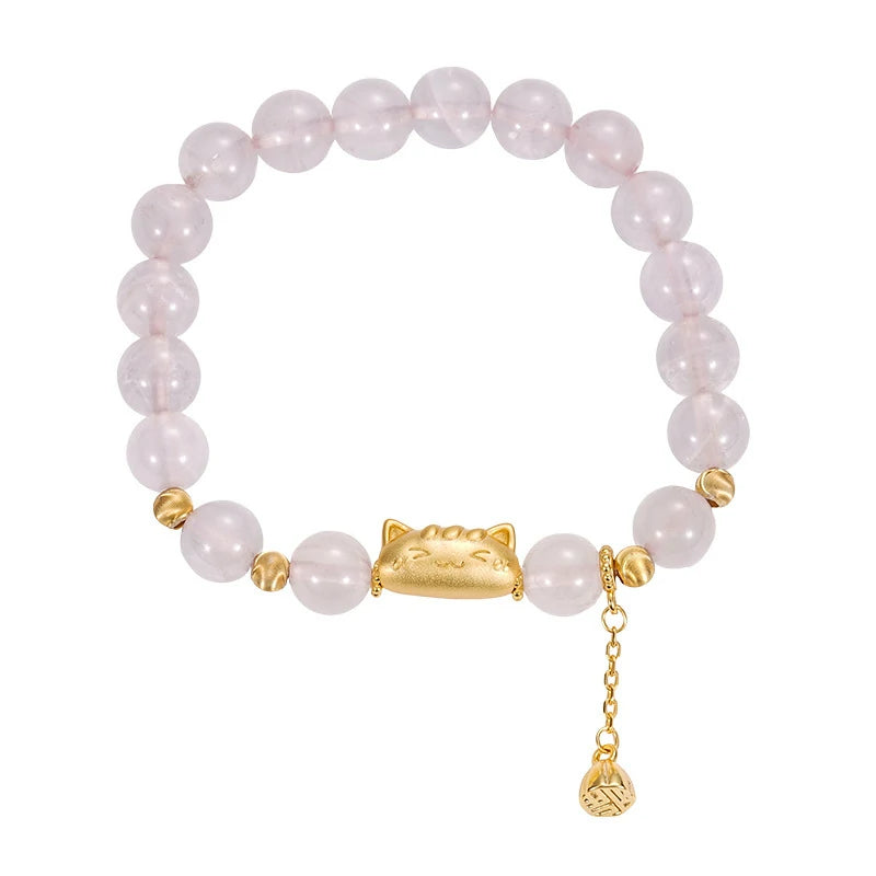 Lotus Baguette-Cat Bracelet