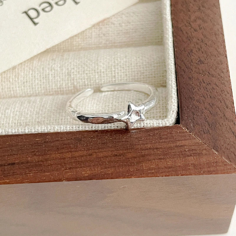 Celestial Stars Adjustable Ring Set - Astral Harmony