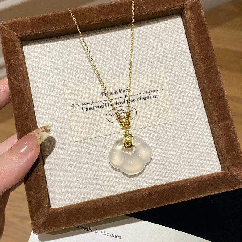 Auspicious Cloud Eternal Joy Necklace