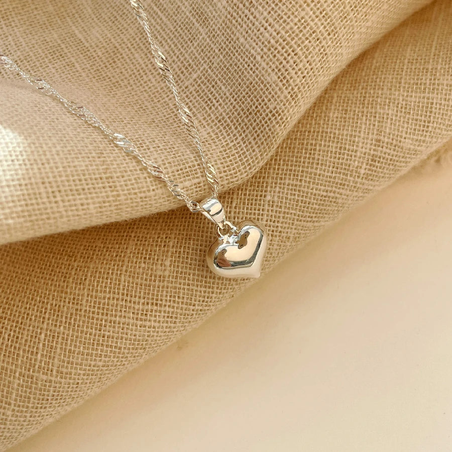 Silver Heart Necklace