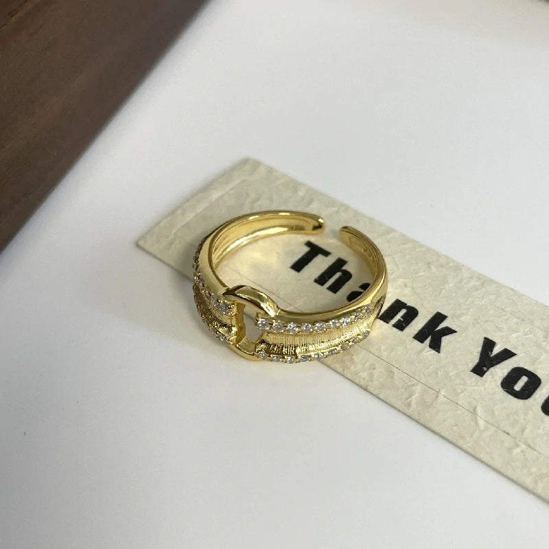 Ingot Toggle Adjustable Ring