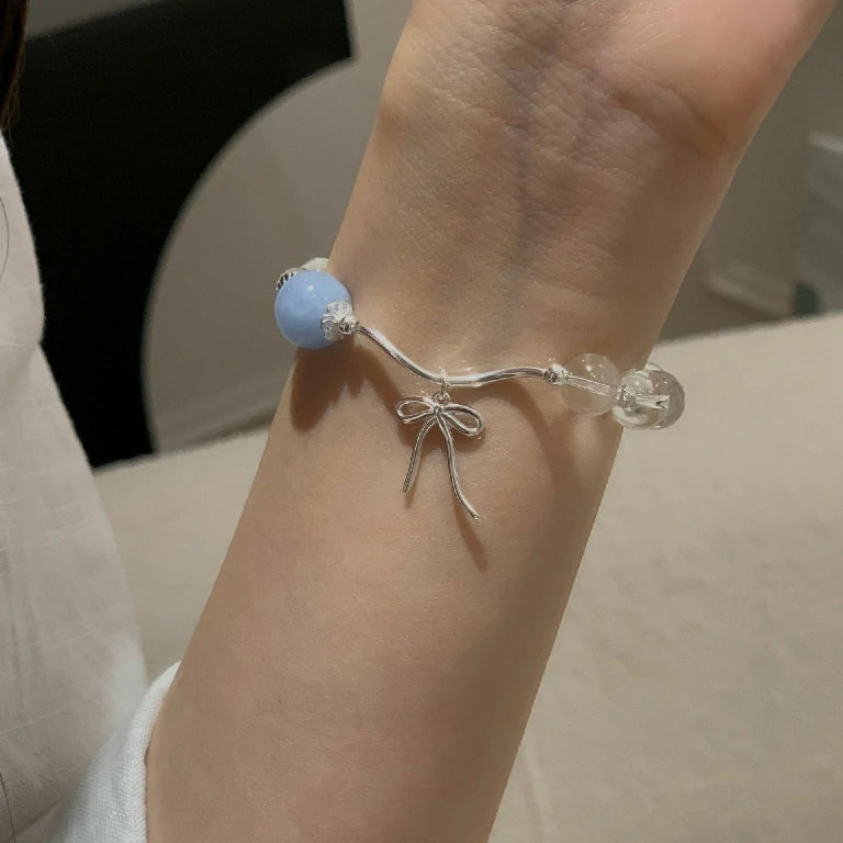 Oceanic Crystal Harmony Bracelet