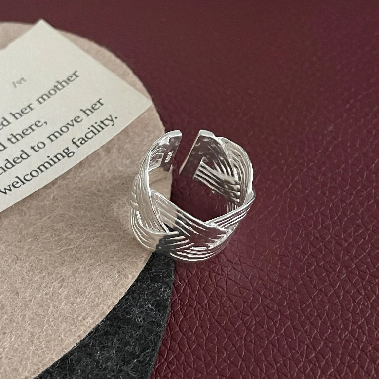 Woven Texture Ring