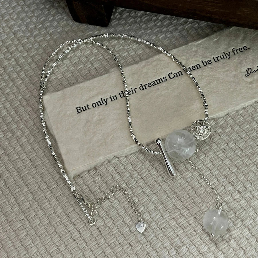 Snowflake Cascade Necklace