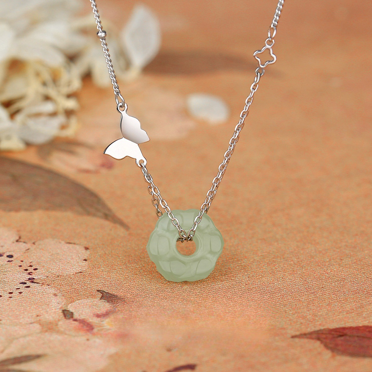 Blossom Butterfly Necklace