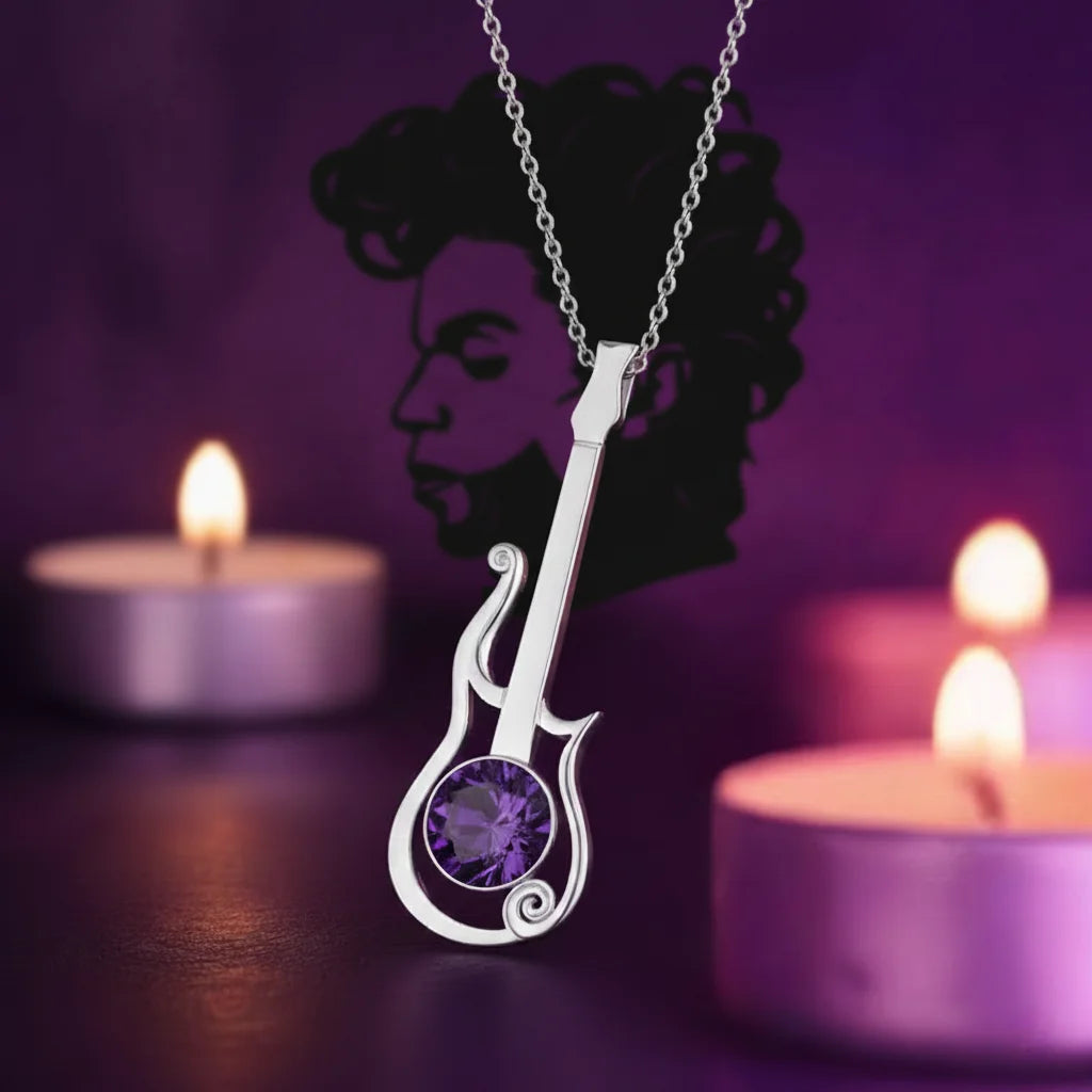 Purple Cloud Necklace