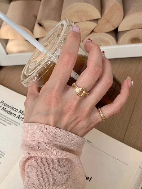 Ingot Toggle Adjustable Ring