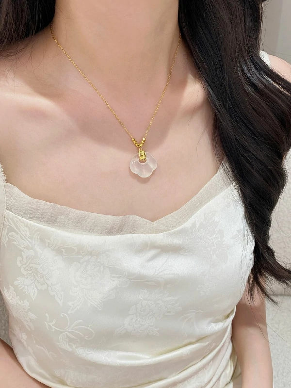 Auspicious Cloud Eternal Joy Necklace