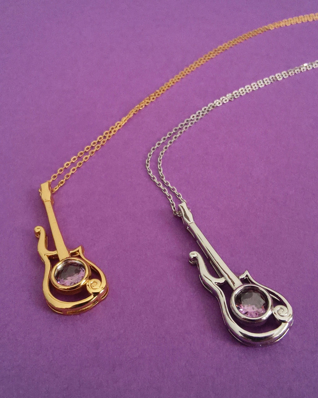 Purple Cloud Necklace