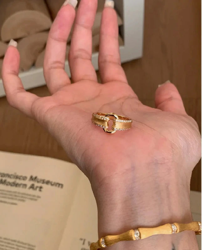 Ingot Toggle Adjustable Ring