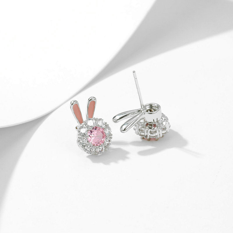 Spinning Rabbit Fidget Earrings | Pair