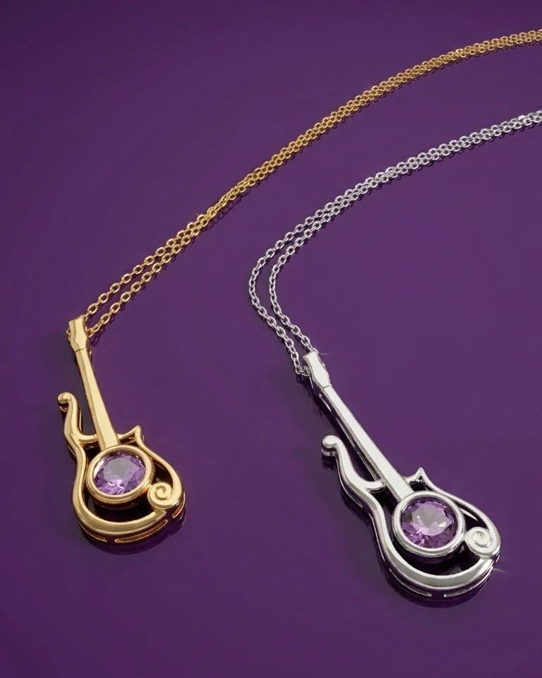 Purple Cloud Necklace