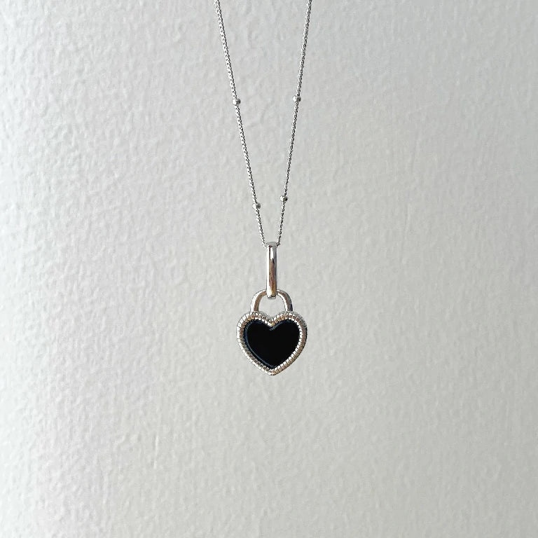 Two-Sided Heart Pendant