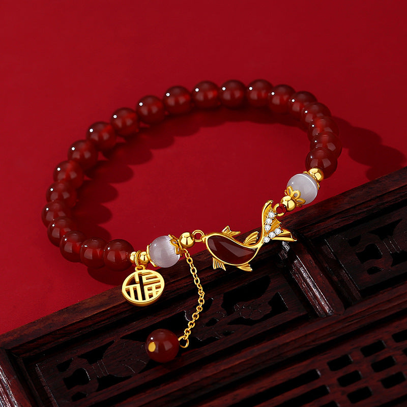 Courageous Koi Talisman Bracelet