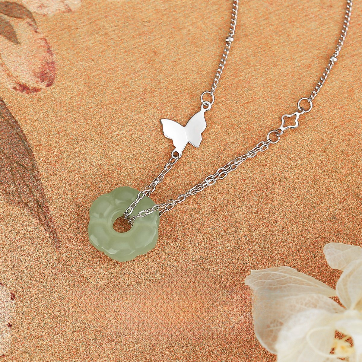 Blossom Butterfly Necklace