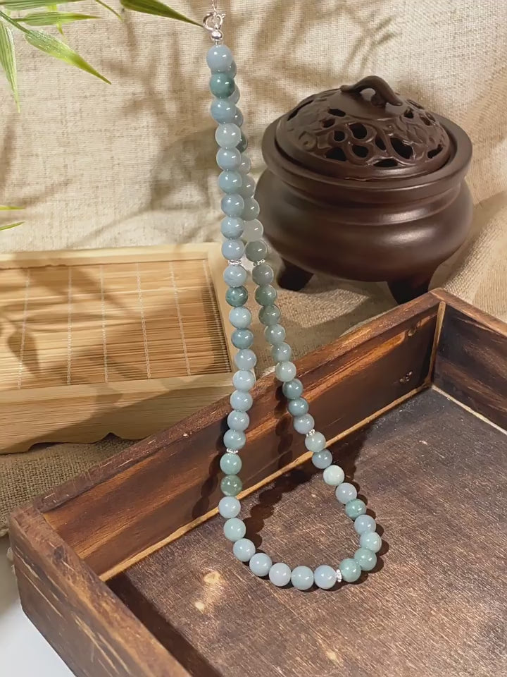 Glacial Jadeite Necklace
