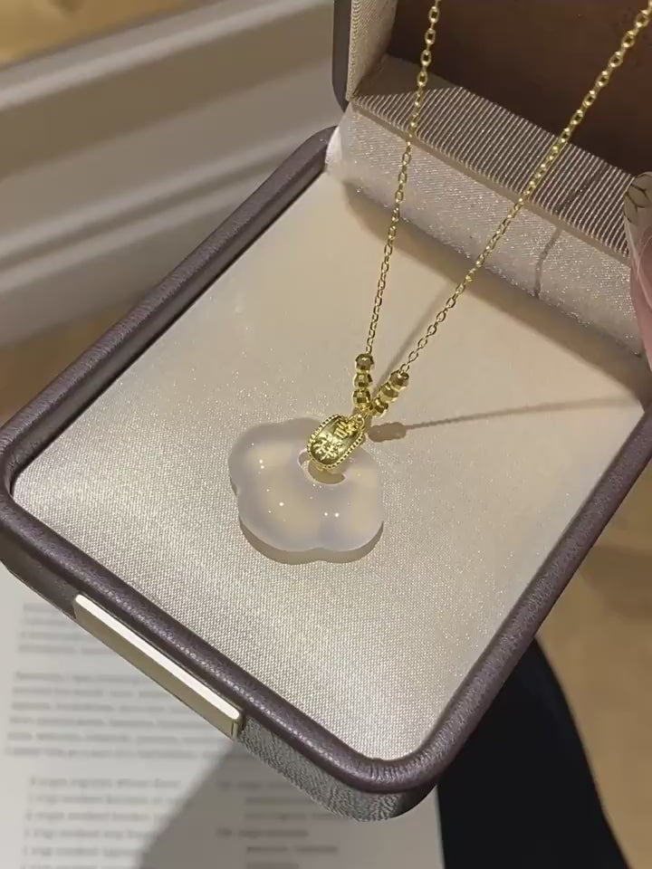 Auspicious Cloud Eternal Joy Necklace