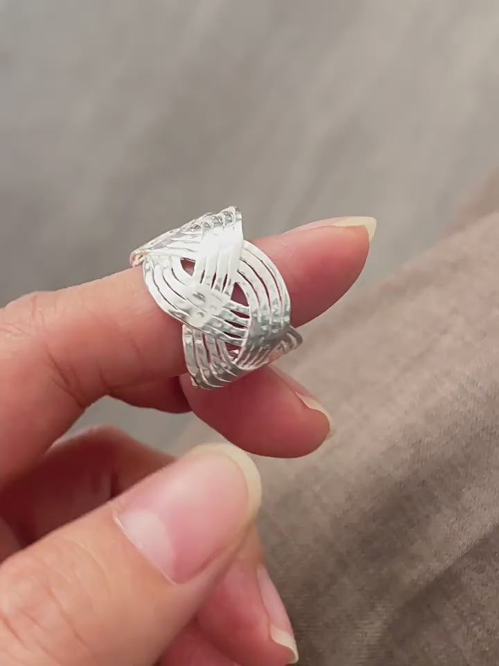 Woven Texture Ring