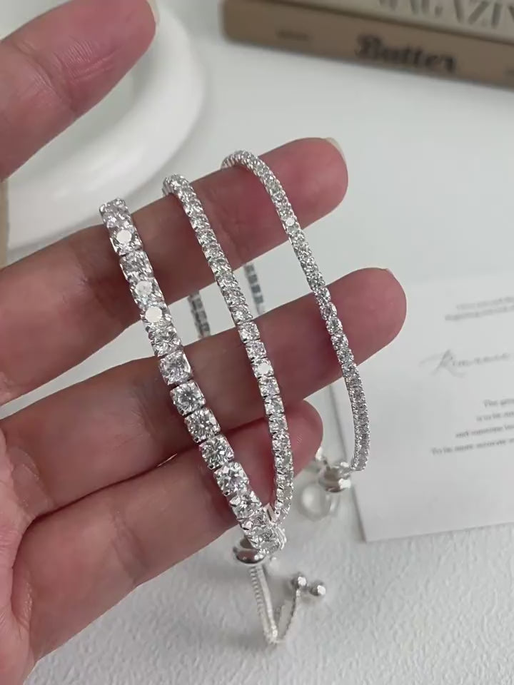 Pavé Geometric Bracelet