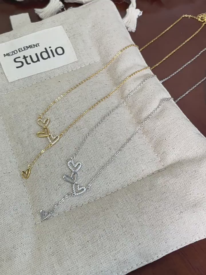 Heart Tassel Necklace