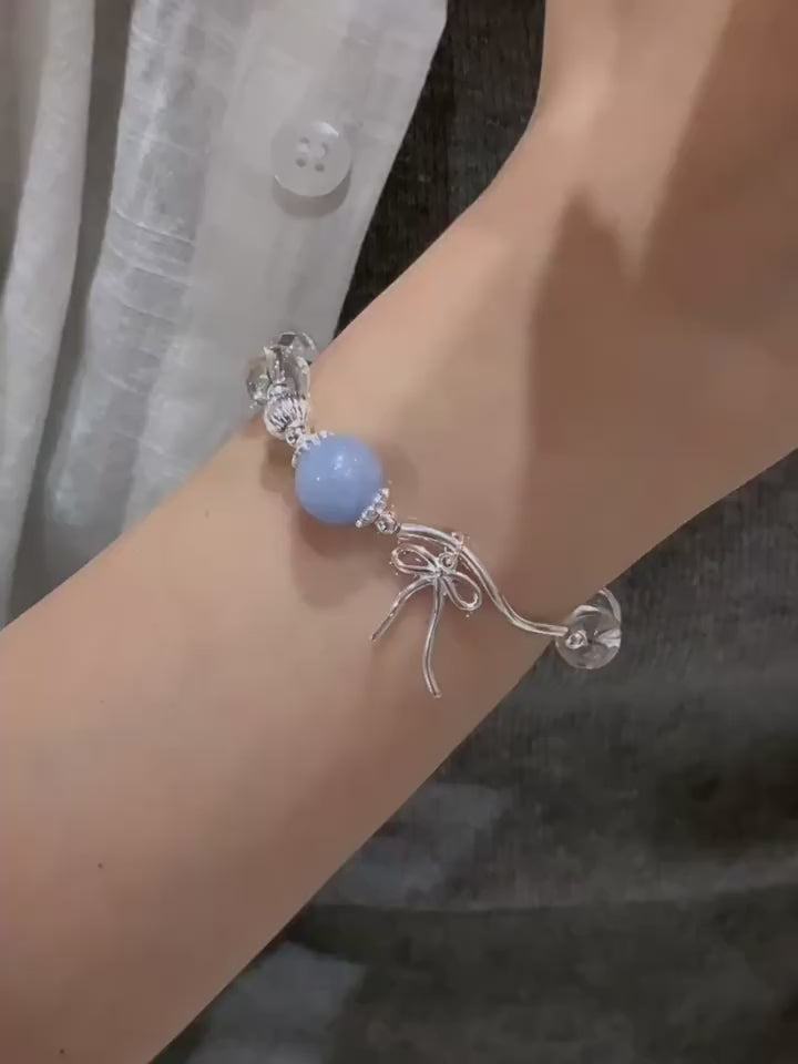 Oceanic Crystal Harmony Bracelet