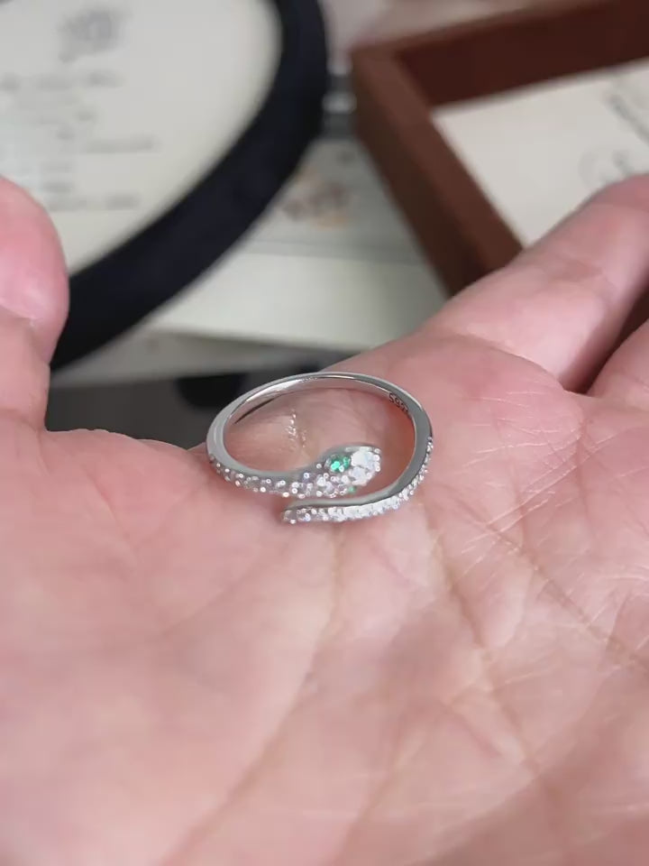 Serpentine Coil Ring
