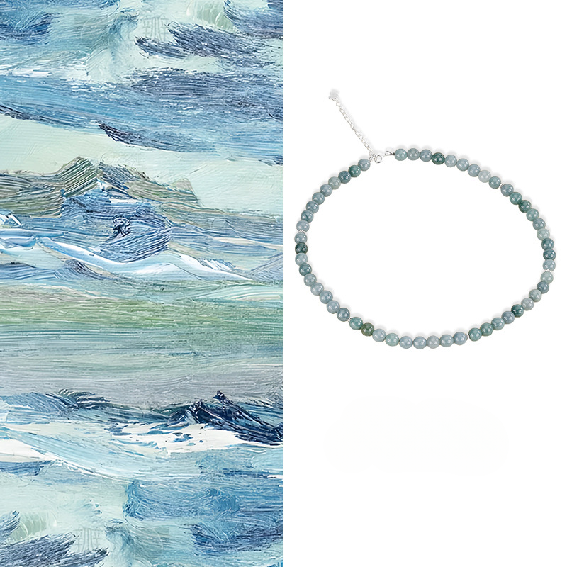 Glacial Jadeite Necklace