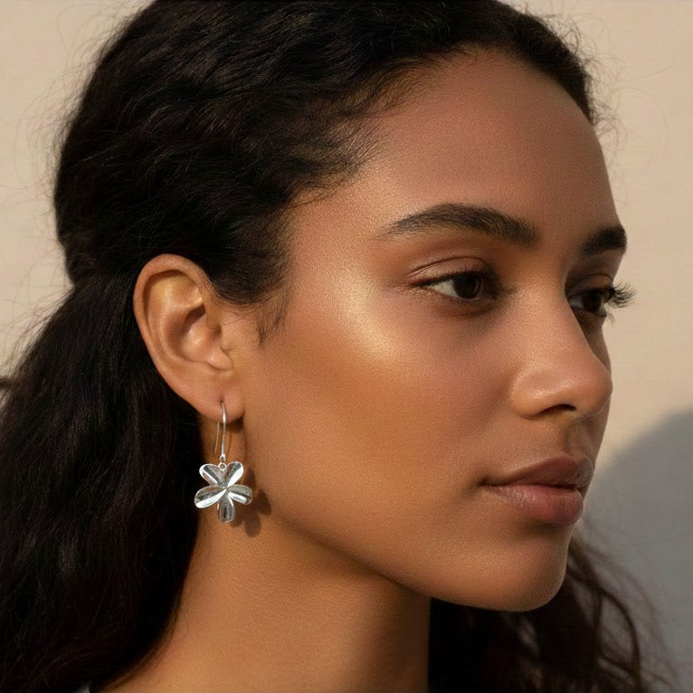 Botanical Sculpture Earrings | Pair