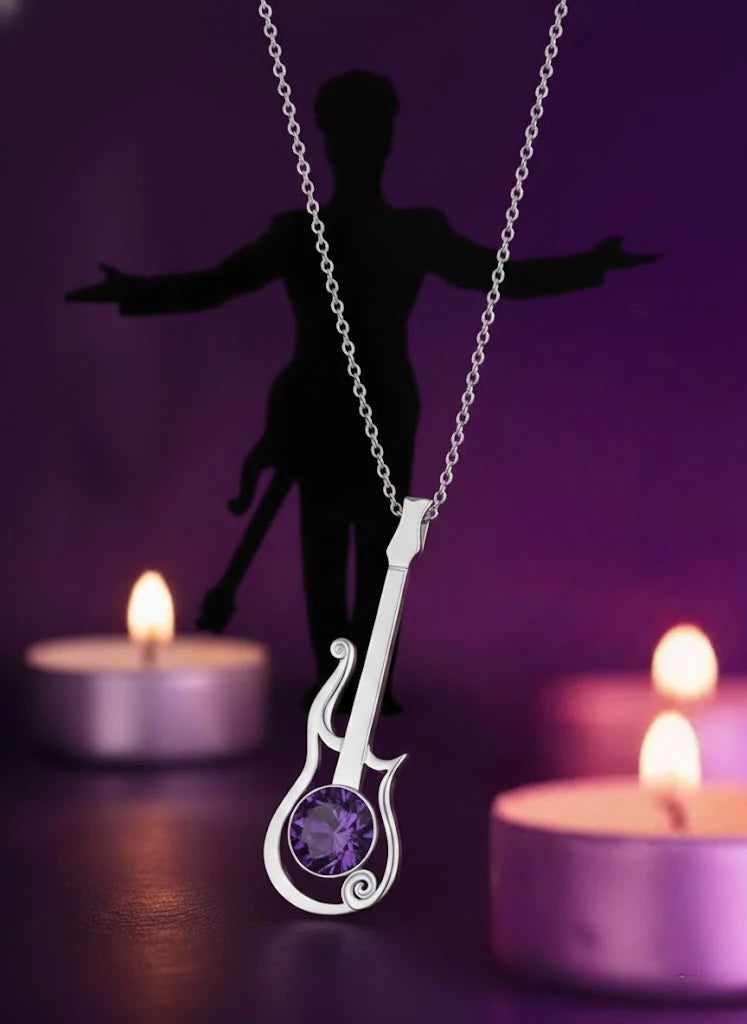 Purple Cloud Necklace