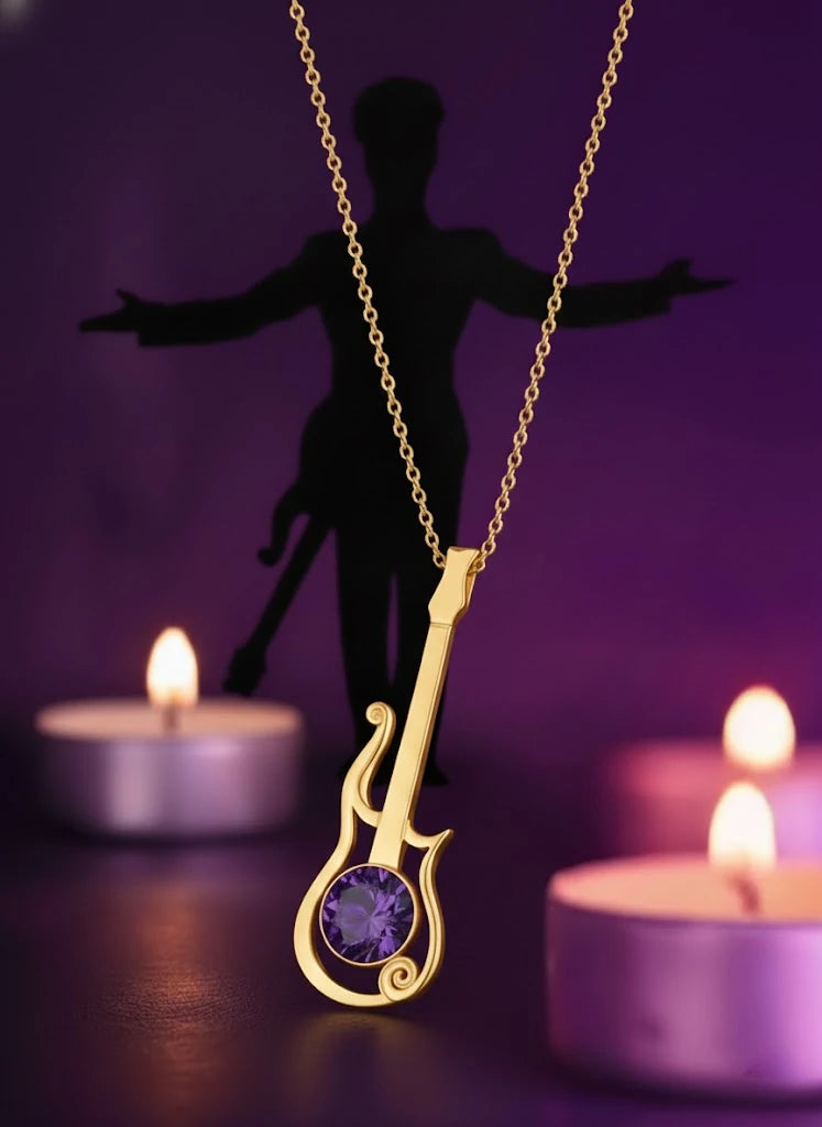 Purple Cloud Necklace